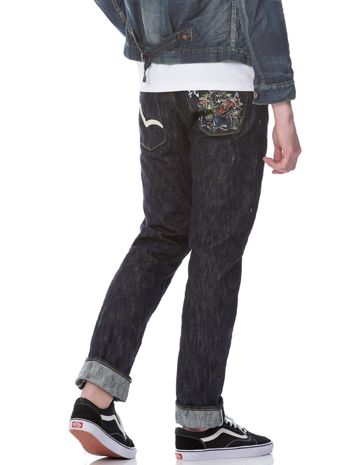 custom graphic jeans
